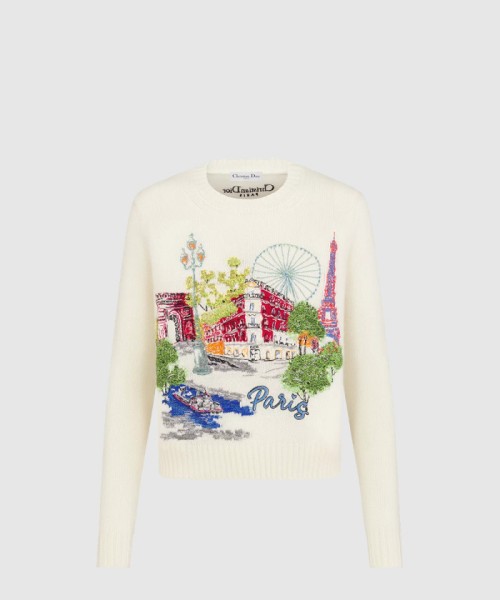 [DIOR-디올]Souvenir 자수 스웨터 544S5