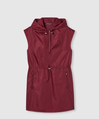 [GUCCI-구찌]로고가 있는 고급 나일론 드레스 835779