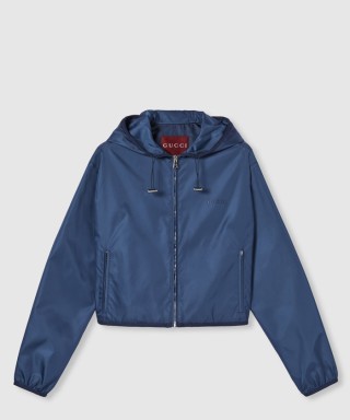 [GUCCI-구찌]메탈 로고 개버딘 재킷 837312