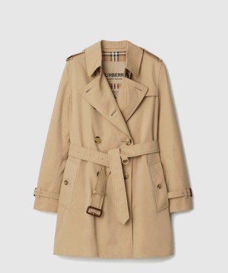 [BURBERRY-버버리]쇼트 켄징턴 헤리티지 트렌치코트 80794171