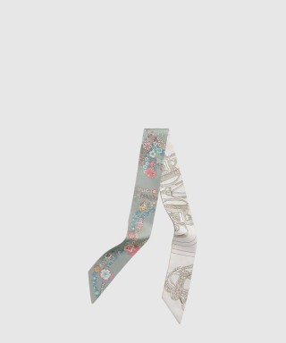 [HERMES-에르메스]Brides de Gala en Fleurs Twilly 방도