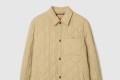 [BURBERRY-버버리]퀼팅 개버딘 오버셔츠 81101801