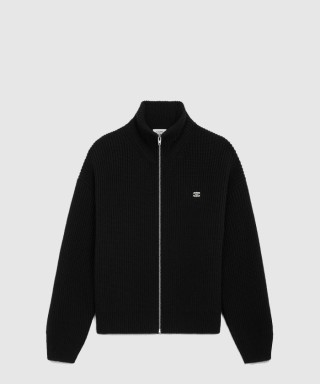 [CELINE-셀린느]트리옹프 트러커 스웨터 리브드 울 RY09T0