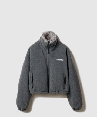 [MIUMIU-미우미우]플리스 다운 재킷 ML1147