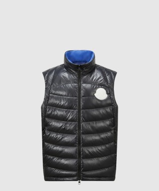 [MONCLER-몽클레어]Menelao 남성용 후드 커브 퀼팅 다운 조끼