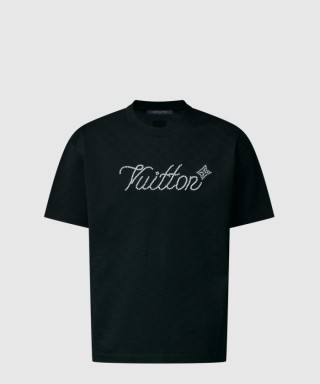 [LOUIS VUITTON-루이비통]시그니처 엠벨리시드 티셔츠 1AIMLZ