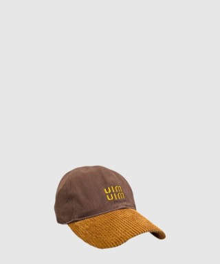 [MIUMIU-미우미우]코듀로이 패널 야구 모자 5HC369