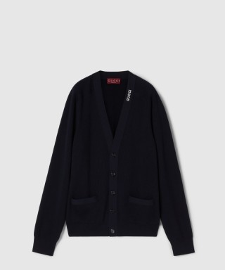 [GUCCI-구찌]인타르시아 실크 코튼 가디건 814990