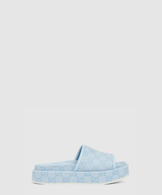 [GUCCI-구찌]방수 플랫폼 슬리퍼 816797