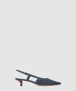 [GUCCI-구찌]슬링백 펌프스 772417