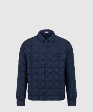 [DIOR-디올]Christian Dior Couture 은방울꽃 자수 오버셔츠 593C5