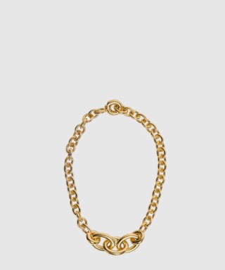 [SAINT LAURENT-생로랑]타워 메탈 네크리스 669554