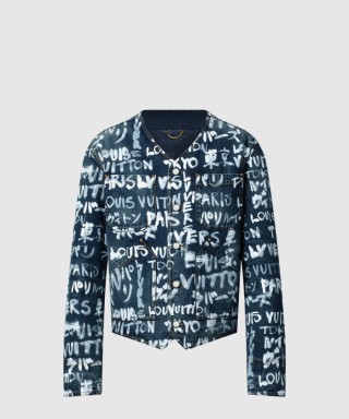 [LOUIS VUITTON-루이비통]데님 칼라리스 재킷 1AILLN