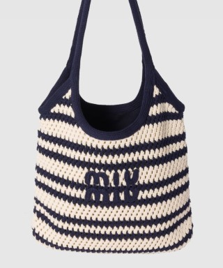[MIUMIU-미우미우]아이비 크로셰 토트백 5BG231
