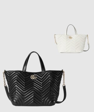 [GUCCI-구찌]GG 마몽 미디엄 토트백 847387