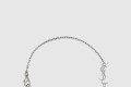 [SAINT LAURENT-생로랑]메탈 및 라인스톤 소재의 cassandre 참 브레이슬릿 712345