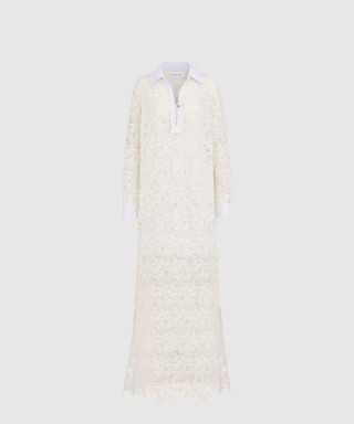 [DIOR-디올]Dioriviera 롱 셔츠 스타일 드레스 541L9