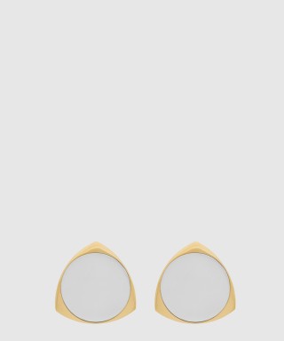 [SAINT LAURENT-생로랑]메탈 소재의 쉴드 이어링 788236