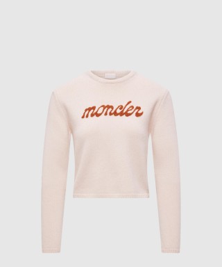 [MONCLER-몽클레어]자수 로고 울 & 캐시미어 스웨터