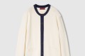 [GUCCI-구찌]인타르시아가 있는 코튼 니트 가디건 814520