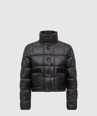 [MONCLER-몽클레어]Jarcieu 브레이드 트리밍 쇼트 다운 재킷