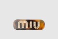 [MIUMIU-미우미우]크리스탈 로고 헤어핀 5JF091