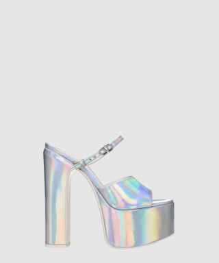 [VALENTINO-발렌티노]가죽 플랫폼 뮬